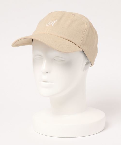 AMERICAN HOLIC(アメリカンホリック)の「麻混キャップ(キャップ・レディース・ブラック/ベージュ・FREE)」の2枚目の写真