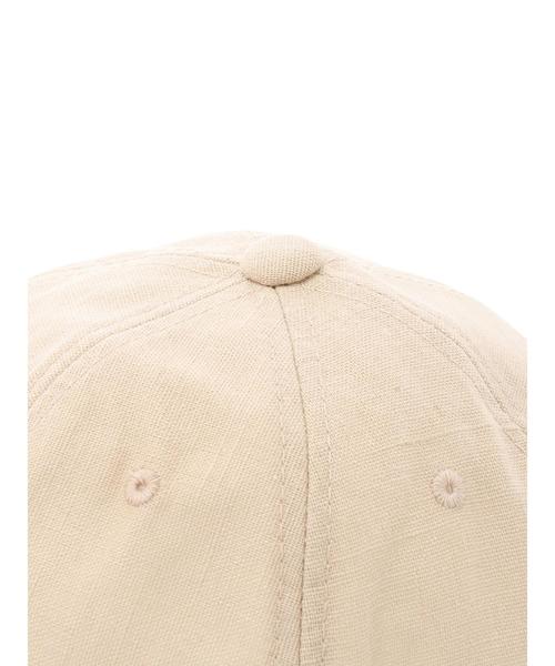 AMERICAN HOLIC(アメリカンホリック)の「麻混キャップ(キャップ・レディース・ブラック/ベージュ・FREE)」の7枚目の写真