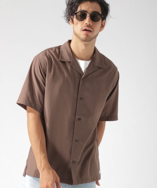 BAYFLOW（ベイフロー）の「ヨウリュウS/Sシャツ（シャツ/ブラウス・メンズ・ブラック/ダークブラウン/ネイビー・MEDIUM/LARGE）」の13枚目の写真