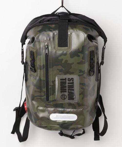 STREAM TRAIL（ストリームトレイル）の「Dry Tank-25L Camo　ドライタンク25Lカモ（バックパック/リュック・メンズ・オレンジ/ブルー/グリーン/ホワイト・FREE）」の3枚目の写真