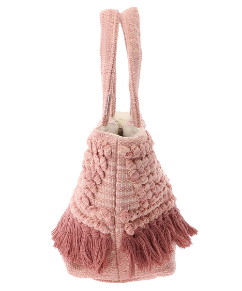 ALEXIA STAM（アリシアスタン）の「Fringe Tassel Woven Tote Bag 