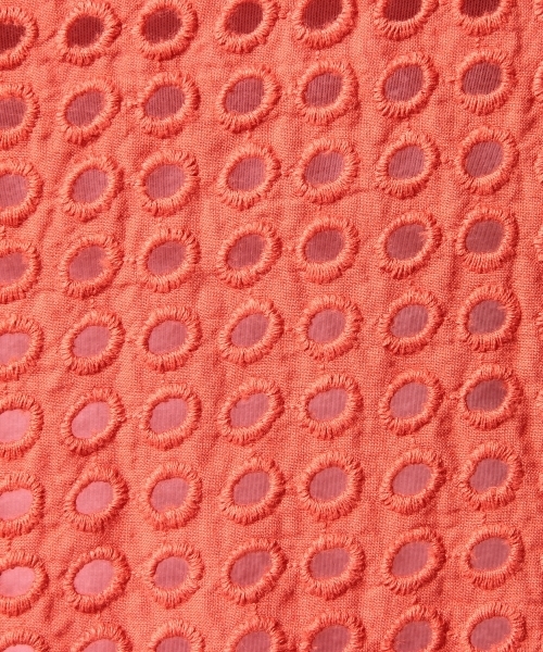 Another Edition（アナザーエディション）の「AE アイレットLACE PPLM NSL（シャツ/ブラウス・レディース・オフホワイト/レッド/ネイビー・フリー）」の8枚目の写真