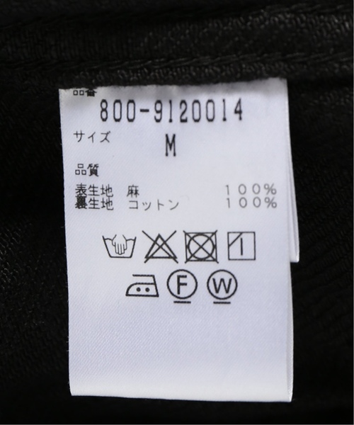 SEVEN BY SEVEN(セブンバイセブン)の「SEVEN BY SEVEN / セブン バイ セブン 1ST TYPE LINEN JACKET(ブルゾン・メンズ・チャコールグレー/ブラック/チョコ・FREE)」の11枚目の写真