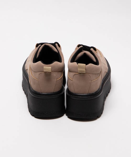 WEGO（ウィゴー）の「WEGO/トレッキングスニーカー（スニーカー・レディース・ブラック/ベージュ・MEDIUM/LARGE）」の12枚目の写真