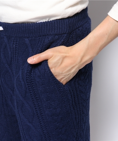 CIAOPANIC（チャオパニック）の「【Ciaopanic】ニット畦ショーツ（その他パンツ・メンズ・チャコールグレー/ブルー・MEDIUM/LARGE）」の10枚目の写真