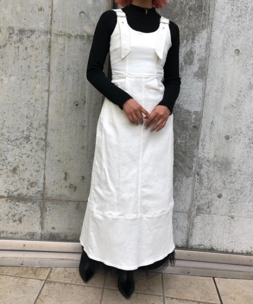 Viana ステラヴィアナ のワンピース バックスリットチュールワンピース 0 を購入できます Good Onlyバックスリットチュールワンピース