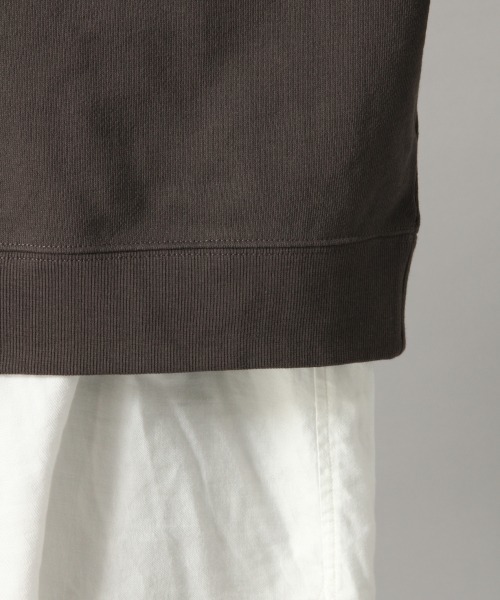 LOWRYS FARM（ローリーズファーム）の「ウラケクルーショートプルオーバー　873042（スウェット・レディース・オフホワイト/チャコールグレー/グリーン/ブルー・FREE）」の6枚目の写真