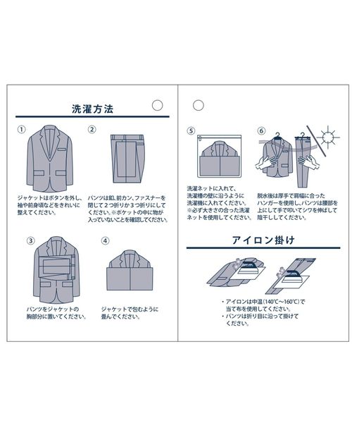 SHIPS（シップス）の「SD: 【洗濯機可能】ALBIATE ソリッドプリント シャツジャケット（テーラードジャケット・メンズ・ネイビー・MEDIUM/SMALL/LARGE）」の2枚目の写真