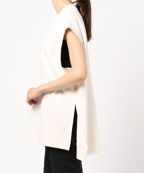 rps（アールピーエス）の「ダンボールフレンチスリーブプルオーバー（その他トップス・レディース・アイボリー/ブラック/モカ・M）」の13枚目の写真