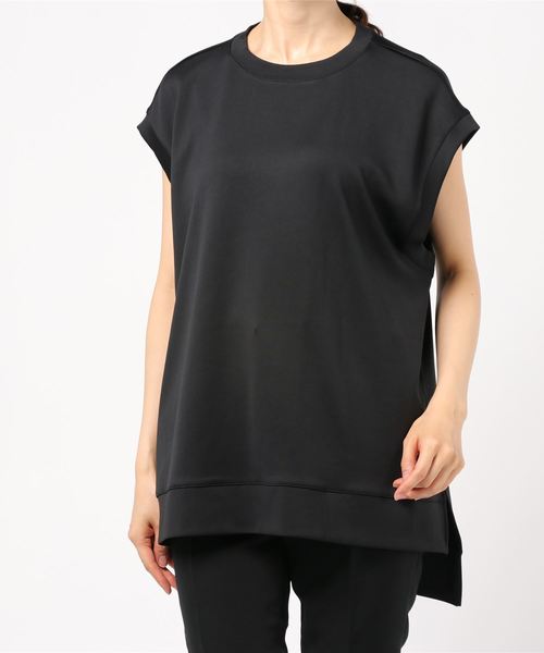 rps（アールピーエス）の「ダンボールフレンチスリーブプルオーバー（その他トップス・レディース・アイボリー/ブラック/モカ・M）」の5枚目の写真