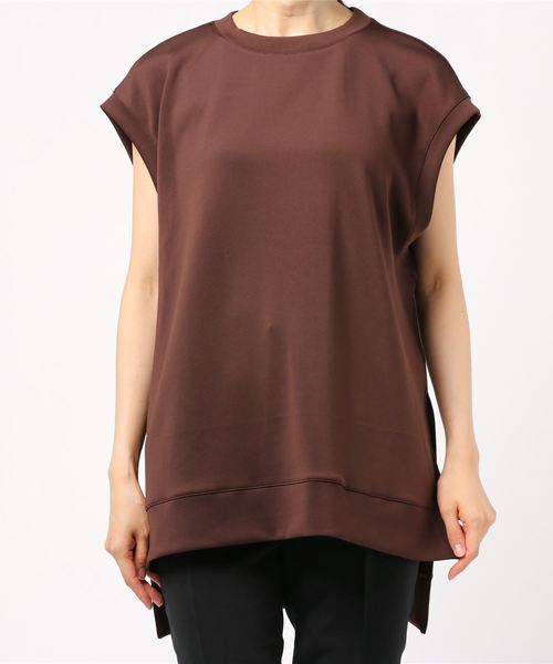 rps（アールピーエス）の「ダンボールフレンチスリーブプルオーバー（その他トップス・レディース・アイボリー/ブラック/モカ・M）」の10枚目の写真