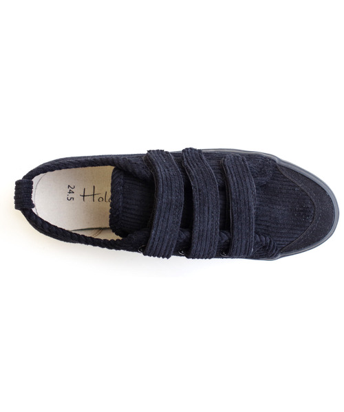 AmiAmi（アミアミ）の「厚底ベルクロコーデュロイスニーカー（スニーカー・レディース・ブラック/グレー/キャメル・22.5cm/23cm/23.5cm/24cm/24.5cm）」の14枚目の写真