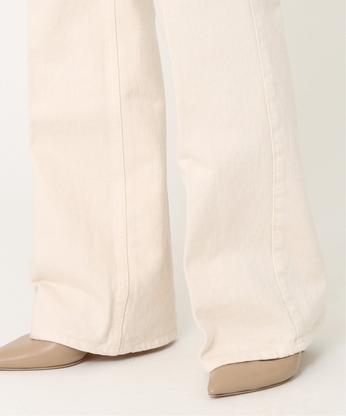 Deuxieme Classe Linen Flare パンツ Deuxieme Classe スラックス パンツ *Linen ワイドパンツ