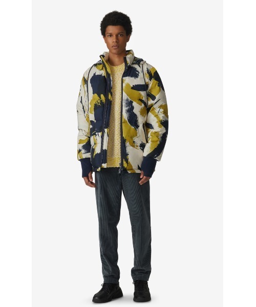 KENZO ケンゾー 菊柄 コーデュロイ ロングコート フランス製 M487 KENZO ケンゾー 菊柄 コーデュロイ ロングコート フランス製 M487