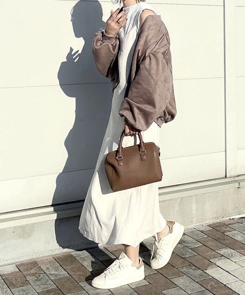 FAUXSUEDEVOLUMEBLOUSON/フォースエードボリュームブルゾン CITYSHOP ブルゾン アウター FAUX SUEDE VOLUME ジャケット