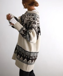 SLOBE IENA | フェアアイルオーバーニット◆(ニット/セーター)