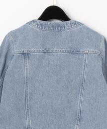 【新品未使用】GRACE CONTINENTAL カットワークノーカラーGジャン GRACE CONTINENTAL（グレースコンチネンタル）の「カットワーク