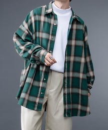 ルーズチェックシャツ