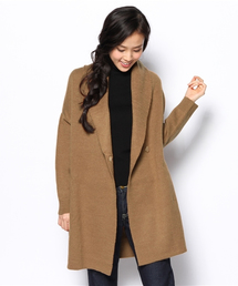 DISCOAT | 【Discoat】Wフェイスショールカーディガン(カーディガン/ボレロ)