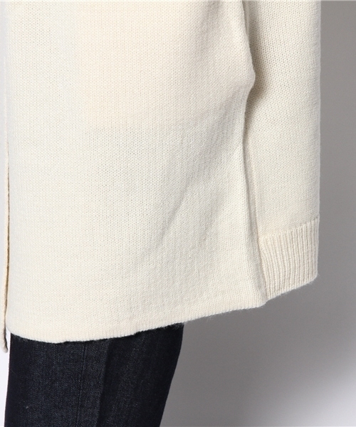 DISCOAT（ディスコート）の「【Discoat】Wフェイスショールカーディガン（カーディガン/ボレロ・レディース・オフホワイト/キャメル/ネイビー・ﾌﾘ-）」の11枚目の写真