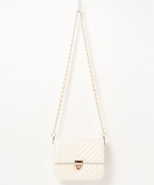 one way（ワンウェイ）の「【oneway】シカゴキルトショルダーバッグ（ショルダーバッグ・レディース・ホワイト/ブラック・FREE）」の14枚目の写真