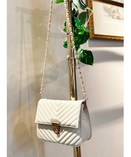 one way（ワンウェイ）の「【oneway】シカゴキルトショルダーバッグ（ショルダーバッグ・レディース・ホワイト/ブラック・FREE）」の7枚目の写真