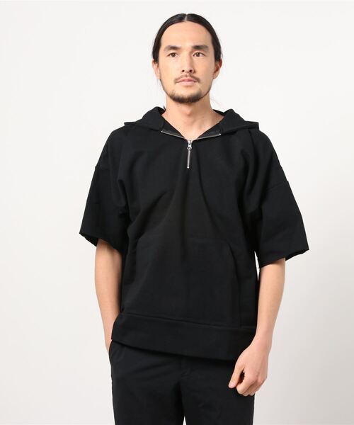 DEAR LAUREL(ディアローレル)の「DEAR LAUREL/ディアローレル パーカー D21S1201(パーカー・メンズ・グレー/ブラック・L/M)」の1枚目の写真