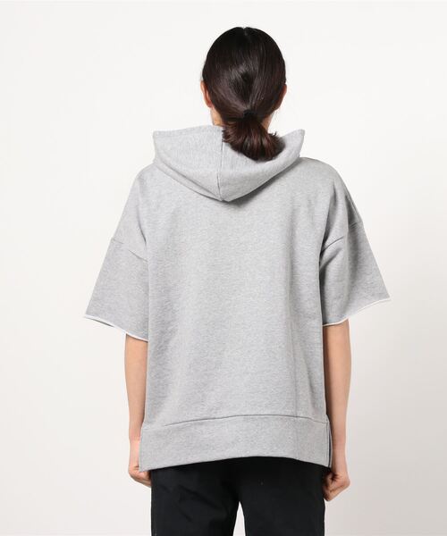 DEAR LAUREL(ディアローレル)の「DEAR LAUREL/ディアローレル パーカー D21S1201(パーカー・メンズ・グレー/ブラック・L/M)」の4枚目の写真