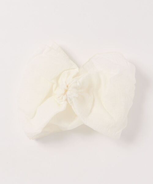 チャイハネ（チャイハネ）の「【チャイハネ】クロスヘアバンド（ヘアバンド・レディース・ベージュ/ブラウン/ネイビー/ホワイト/チャコール・FREE）」の11枚目の写真