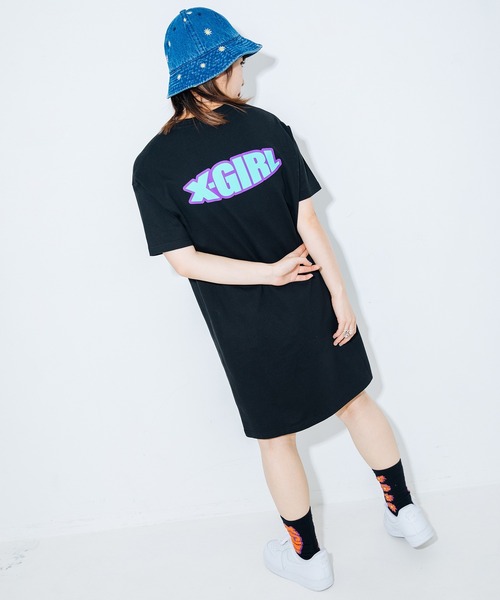 Petal Logo S S Tee Dress ワンピース X Girl エックスガール のファッション通販 Zozotown