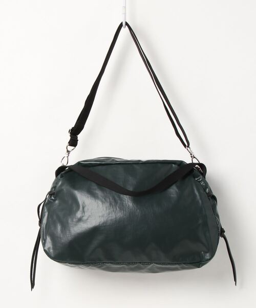 Jack Gomme（ジャックゴム）の「【JACK GOMME/ジャックゴム】ナイロン ショルダーバッグ　BOWL（ショルダーバッグ・レディース・ブラック/シルバー/グレイッシュベージュ/オレンジ/シャンパン/ブラック系その他/ダークグリーン・FREE）」の4枚目の写真