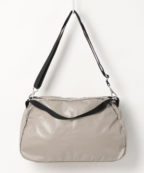 Jack Gomme（ジャックゴム）の「【JACK GOMME/ジャックゴム】ナイロン ショルダーバッグ　BOWL（ショルダーバッグ・レディース・ブラック/シルバー/グレイッシュベージュ/オレンジ/シャンパン/ブラック系その他/ダークグリーン・FREE）」の16枚目の写真