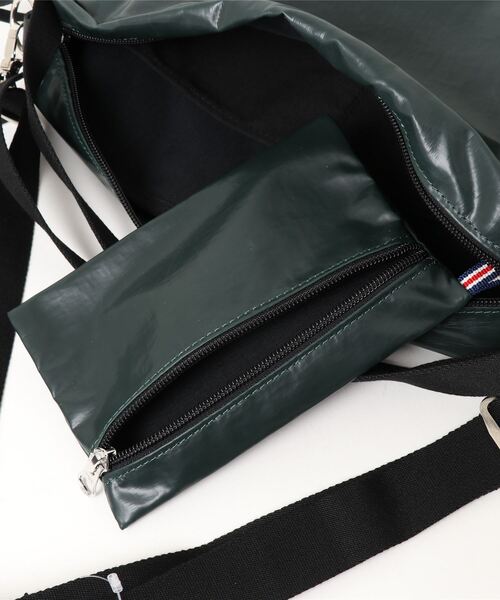 Jack Gomme（ジャックゴム）の「【JACK GOMME/ジャックゴム】ナイロン ショルダーバッグ　BOWL（ショルダーバッグ・レディース・ブラック/シルバー/グレイッシュベージュ/オレンジ/シャンパン/ブラック系その他/ダークグリーン・FREE）」の8枚目の写真