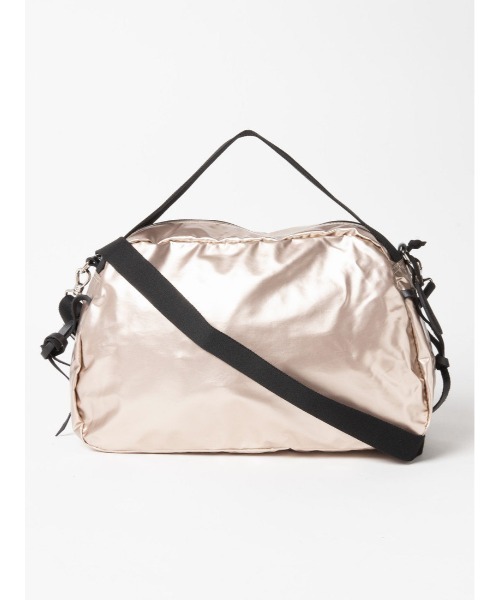 Jack Gomme（ジャックゴム）の「【JACK GOMME/ジャックゴム】ナイロン ショルダーバッグ　BOWL（ショルダーバッグ・レディース・ブラック/シルバー/グレイッシュベージュ/オレンジ/シャンパン/ブラック系その他/ダークグリーン・FREE）」の7枚目の写真