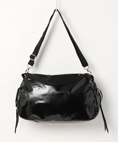 Jack Gomme（ジャックゴム）の「【JACK GOMME/ジャックゴム】ナイロン ショルダーバッグ　BOWL（ショルダーバッグ・レディース・ブラック/シルバー/グレイッシュベージュ/オレンジ/シャンパン/ブラック系その他/ダークグリーン・FREE）」の20枚目の写真