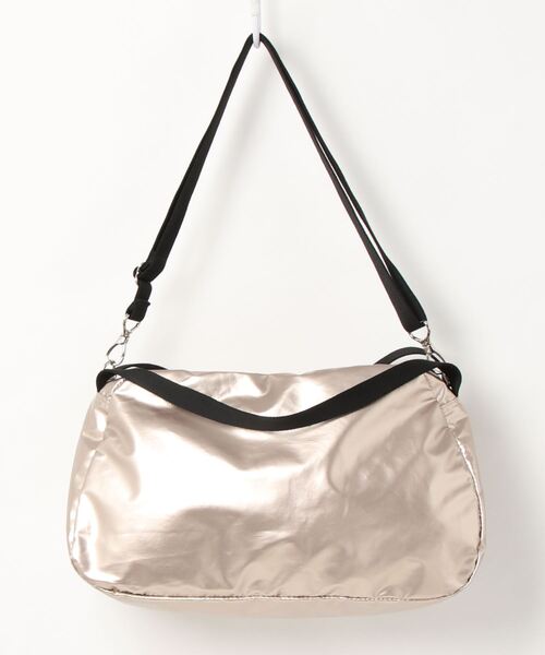 Jack Gomme（ジャックゴム）の「【JACK GOMME/ジャックゴム】ナイロン ショルダーバッグ　BOWL（ショルダーバッグ・レディース・ブラック/シルバー/グレイッシュベージュ/オレンジ/シャンパン/ブラック系その他/ダークグリーン・FREE）」の18枚目の写真