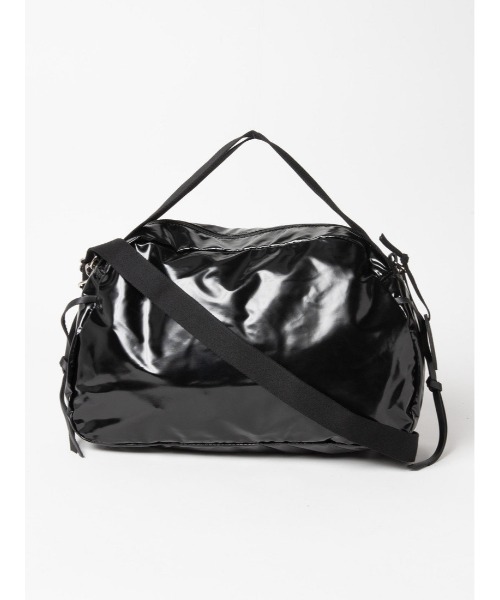 Jack Gomme（ジャックゴム）の「【JACK GOMME/ジャックゴム】ナイロン ショルダーバッグ　BOWL（ショルダーバッグ・レディース・ブラック/シルバー/グレイッシュベージュ/オレンジ/シャンパン/ブラック系その他/ダークグリーン・FREE）」の21枚目の写真