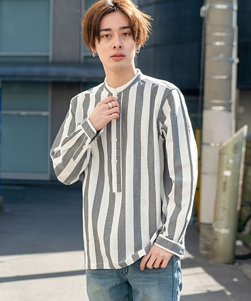 プルオーバーバンドカラーパナマ長袖シャツ Caai21 02 シャツ ブラウス Silver Bullet シルバーバレット のファッション通販 Zozotown プルオーバーバンドカラーパナマ長袖シャツ Caai21 02 シャツ ブラウス Silver Bullet シルバーバレット のファッション通販 Zozotown