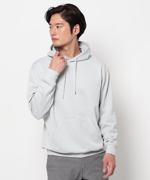 THE SHOP TK (ザ ショップ ティーケー )の「◆【Begin5月号掲載】爆速乾プルパーカ(パーカー・メンズ・オフホワイト/チャコールグレー/ライトベージュ/ピンク系/ライトブルー/ネイビー・00/01/02/03/04/05)」の1枚目の写真