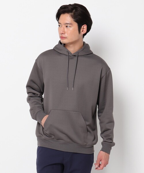 THE SHOP TK (ザ ショップ ティーケー )の「◆【Begin5月号掲載】爆速乾プルパーカ(パーカー・メンズ・オフホワイト/チャコールグレー/ライトベージュ/ピンク系/ライトブルー/ネイビー・00/01/02/03/04/05)」の7枚目の写真