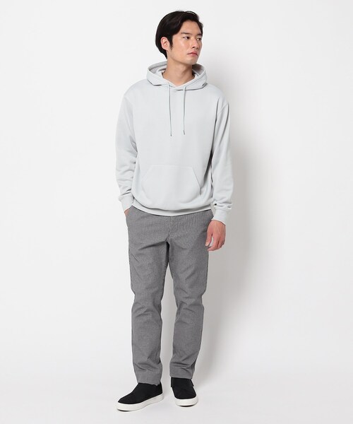 THE SHOP TK (ザ ショップ ティーケー )の「◆【Begin5月号掲載】爆速乾プルパーカ(パーカー・メンズ・オフホワイト/チャコールグレー/ライトベージュ/ピンク系/ライトブルー/ネイビー・00/01/02/03/04/05)」の12枚目の写真