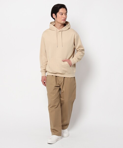 THE SHOP TK (ザ ショップ ティーケー )の「◆【Begin5月号掲載】爆速乾プルパーカ(パーカー・メンズ・オフホワイト/チャコールグレー/ライトベージュ/ピンク系/ライトブルー/ネイビー・00/01/02/03/04/05)」の9枚目の写真