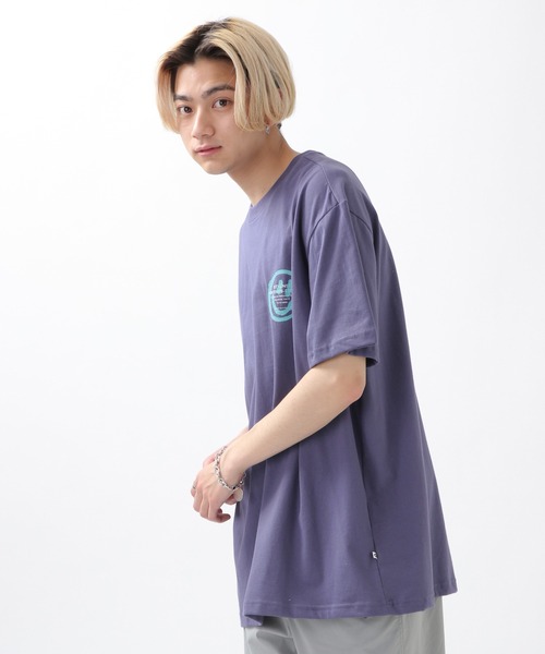 ISTKUNST（イストクンスト）の「ISTKUNST／LOGO&SMILEY TEE 2940864（Tシャツ/カットソー・レディース・ホワイト/ダークラベンダー/ライトイエロー/オレンジ/ブラック/ライトグレー/ライトブルー/ネイビー/ライトグリーン/パープル/ピンク・SMALL/MEDIUM/LARGE）」の15枚目の写真