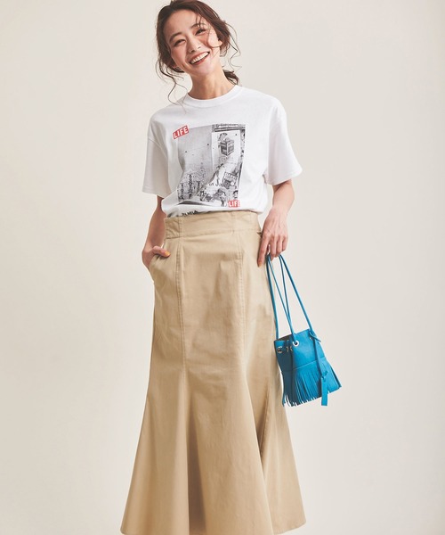 The Virgnia（ザ ヴァージニア）の「【GOOD ROCK SPEED】LIFE　ＴシャツⅠ（Tシャツ/カットソー・レディース・オフホワイト・FREE）」の3枚目の写真