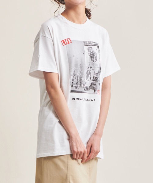 The Virgnia（ザ ヴァージニア）の「【GOOD ROCK SPEED】LIFE　ＴシャツⅠ（Tシャツ/カットソー・レディース・オフホワイト・FREE）」の6枚目の写真