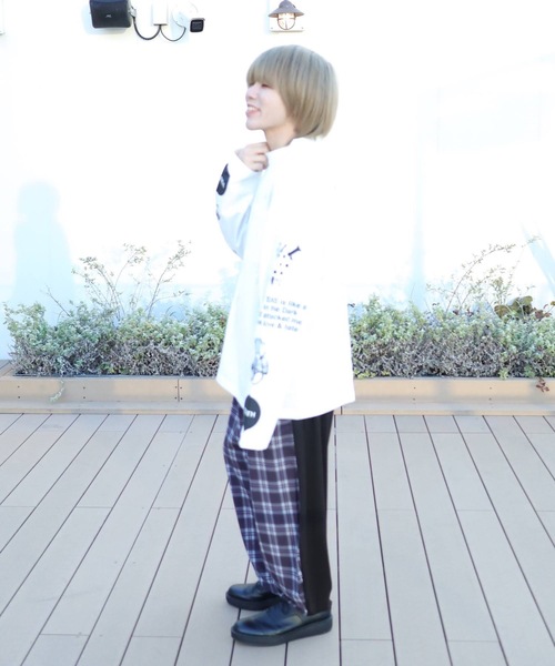 rovtski(ロフトスキー)の「【セットアップ対応】ROVTSKI SHARE ROOMALADIN PT for ROOM/シェアルーム アラジンパンツ フォールーム(その他パンツ・メンズ・ホワイト×ブラック/ネイビー/ブラック系その他/インディゴブルー/ブラック・FREE)」の16枚目の写真