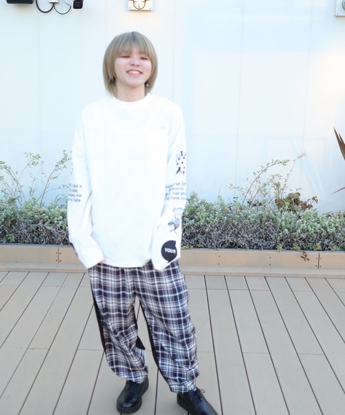 rovtski(ロフトスキー)の「【セットアップ対応】ROVTSKI SHARE ROOMALADIN PT for ROOM/シェアルーム アラジンパンツ フォールーム(その他パンツ・メンズ・ホワイト×ブラック/ネイビー/ブラック系その他/インディゴブルー/ブラック・FREE)」の18枚目の写真