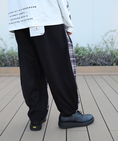 rovtski(ロフトスキー)の「【セットアップ対応】ROVTSKI SHARE ROOMALADIN PT for ROOM/シェアルーム アラジンパンツ フォールーム(その他パンツ・メンズ・ホワイト×ブラック/ネイビー/ブラック系その他/インディゴブルー/ブラック・FREE)」の8枚目の写真