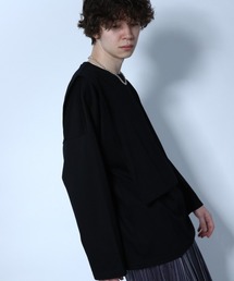 HARE（ハレ）の「フラシレイヤードカットソー(HARE)（Tシャツ/カットソー・メンズ）」