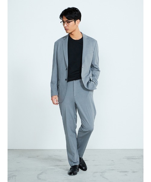 SPALDING（スポルディング）の「【SPALDING】セットアップジャケット ニット無地　ネイビー（テーラードジャケット・メンズ・ネイビー・L/M/S）」の9枚目の写真